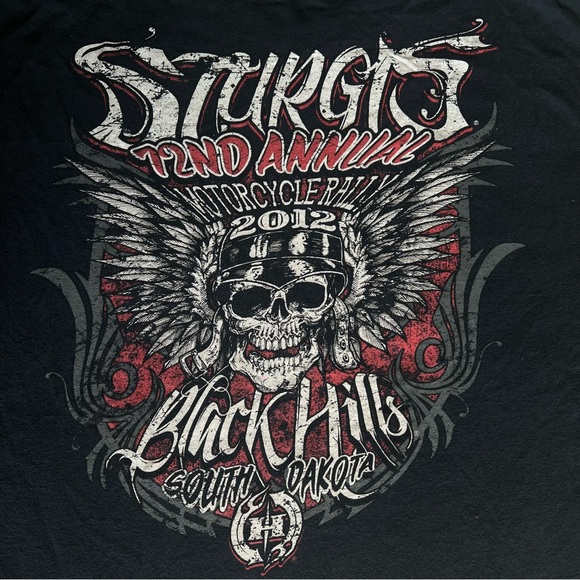 Sturgis 2012 Graphic Cut Off Tee - Picture 3 of 4
